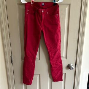 GAP Women's Red Jeans